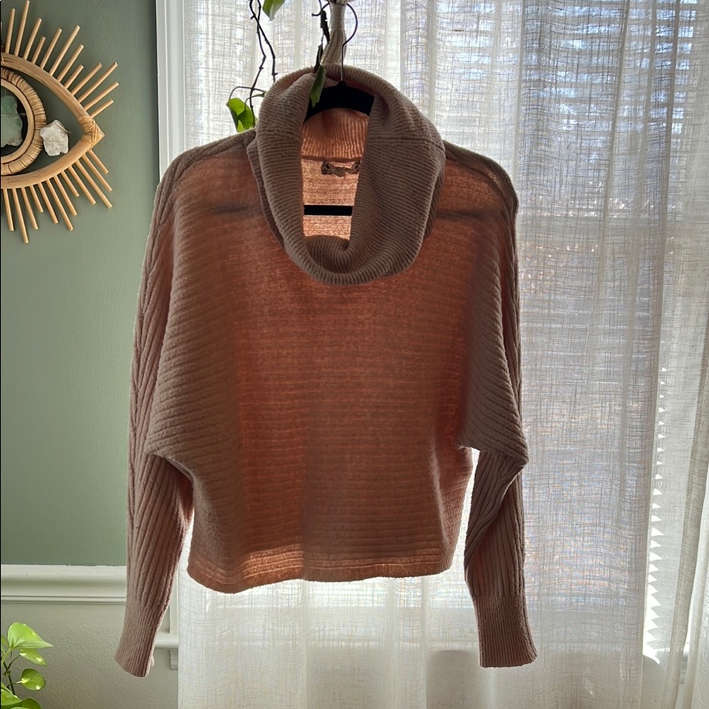 Cozy Knit Cowl Neck Sweater